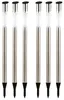 6er Set Solar-Steckleuchte, Edelstahl, H 70 cm Produktbild-Vorschau 2