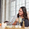 Relaxdays Käsebrett mit Besteck, Käseplatte mit Käsegabel Produktbild-Vorschau 3