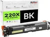 A product shot of a toner cartridge and its packaging. Produktbild-Vorschau