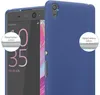 Cadorabo Schutzhülle für Sony Xperia XA Hülle in Blau Produktbild-Vorschau 7