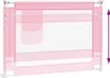 vidaXL Chránič postele pro batolata růžový 90x25 cm Látka Náhled obrázku produktu 6
