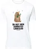 Mr. & Mrs. Panda Tshirt Bär Lied - Weiß - Geschenk, Liebe, Produktbild-Vorschau 1