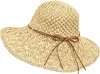 Sonnenhut für Damen, faltbar, Strohhut, Sonnenschutz, Produktbild-Vorschau 1