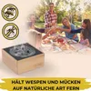 VapoWesp Räucherbox gegen Wespen hellbraun mit 50 g Produktbild-Vorschau 5
