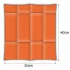 50 Airlaid Besteckservietten Bestecktaschen orange Produktbild-Vorschau 3