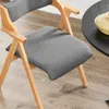SoBuy Opvouwbare stoel met houten frame, grijs, Productafbeelding-voorbeeld 10