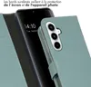 Selencia Bibliothèque en cuir véritable pour le Samsung Voir les images du produit 4
