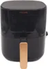 A black Philips Airfryer with a gold handle is shown against a white background. Produktbild-Vorschau