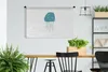 MuchoWow® Wandteppich Wandbehang Qualle - Meer - Blau - Produktbild-Vorschau 2