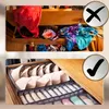 Set di cassettiere 5 pezzi per lavanderia organizer nero Anteprima dell’immagine prodotto 11