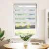 vidaXL Dvojitá roletka, biela, 80 x 150 cm, šírka látky Náhľad obrázku produktu 1