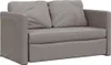 vidaXL Bodensofa mit Schlaffunktion Taupe 112x174x55 cm Produktbild-Vorschau 4