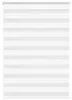 vidaXL Dvojitá roleta bílá 115x150 cm Šířka látky 110,9 cm Náhled obrázku produktu 8