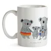 Mr. & Mrs. Panda Becher Koala Familie - Weiß - Geschenk, Produktbild-Vorschau 3