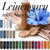 50m Nähgarn Leinen-Garn Leinenzwirn Klöppelgarn Nähfaden Leinengarn Farbwahl Farbpalette Produktbild-Vorschau
