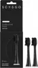 A product shot of SEYSSO Professional Black brush heads in packaging and displayed separately. Podgląd zdjęcia produktu