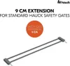 Hauck Safety Gate Extension 9 cm -turvaportin jatkopala, Voir les images du produit 8