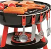 Paradiso Toys barbecue giocattolo 50 cm 30 pezzi rosso/nero Anteprima dell’immagine prodotto 7