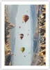 Poster - Poster ohne Rahmen - Surrealismus Flug Luftballons Produktbild-Vorschau 1