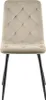 Jerry Velvet Stuhl Dunkelbeige Samtstoff Produktbild-Vorschau 5