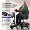 Elektromobil pro seniory LVHOM, dojezd 15–25 km, mobilní Náhled obrázku produktu 11
