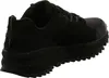 A black Skechers Bionic Trail shoe shown from the side. Voir les images du produit