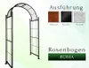 Rosenbogen ROMA Gesamtbreite 1,6 m Edelrost Pergola Produktbild-Vorschau 1