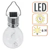 Set di 4 lampadine solari in plastica da 15 cm - Anteprima dell’immagine prodotto 3