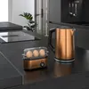 Arendo 2-teiliges Frühstücksset - Edelstahl Wasserkocher Produktbild-Vorschau 6
