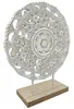 Ornament mit Sockel Aufsteller Holzbild Schabby Vintage Produktbild-Vorschau 6