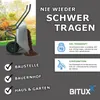 Bituxx Schubkarre 100L 250kg Schiebkarre Scheibtruhe Produktbild-Vorschau 8