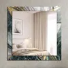Dekospiegel - Wandspiegel mit Rahmen - Hängespiegel - 60x60 Produktbild-Vorschau 2