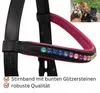 AMKA Trensenzaum Shiny dekoratives Stirnband Glitzersteine Produktbild-Vorschau 4