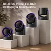 Stolní a nástěnný ventilátor, černý, s baterií, 5 Náhled obrázku produktu 12