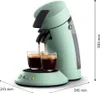 CSA210/80 Senseo Original Plus grün Padmaschine Produktbild-Vorschau 5