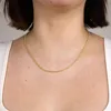 Goldkette Kordelkette massiv Breite 2,2 mm 60cm echt 585-14 Produktbild-Vorschau 2