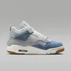 Nike Jordan 4 Retro TEX "Denim Worn Blue" Blau, Größe: 43 Produktbild-Vorschau 3