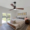 48" beleuchteter Deckenventilator aus Holz mit 3 Produktbild-Vorschau 11