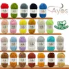 Ayos Samt Baby 14 Gelb Chenillegarn Strickgarn Babywolle Produktbild-Vorschau 8