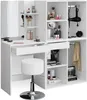 Kaptafel Vicco Isabelle Wit 140 cm met spiegel, kruk en 2 Productafbeelding-voorbeeld 7