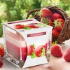 Kerze im Glas TRICOLORA ERDBEERE 170g Produktbild-Vorschau 2