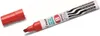 Pennarello indelebile rosso punta larga 2-4,5 mm a cuneo Anteprima dell’immagine prodotto 1