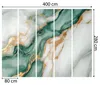 Marmo verde con venature dorate per soggiorno camera da Anteprima dell’immagine prodotto 4