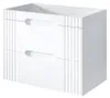 Meuble vasque à poser sur pieds 80 cm - Oceanie White Voir les images du produit 2