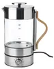 Stelton - Emma Wasserkocher 1,2 Liter, Edelstahl / Glas Produktbild-Vorschau 1