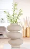 Gilde Vase Stone Keramik hellgrau h 29cm Produktbild-Vorschau 2