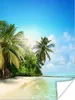 MuchoWow® Poster Meer - Palme - Strand - Tropisch - Blau - Produktbild-Vorschau 1
