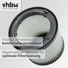 vhbw Faltenfilter kompatibel mit Black & Decker Dustbuster Produktbild-Vorschau 6