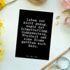 Mr. & Mrs. Panda Postkarte Leben ist nicht genug,... - Produktbild-Vorschau 2