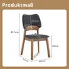 Esszimmerstuhl 2er-Set, Schmetterlingsrückenlehne, Produktbild-Vorschau 3